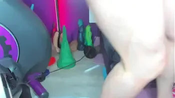 Extreme Anal Session on my Fuck machine