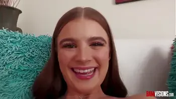 Teen Stepdaughter Sky Wonderland Cums Hard With A Big Dick In Her Pussy