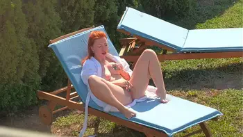 My stepbrother spied on me squirting.