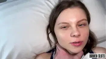 My Sexy Neighbor is Going Crazy. Her Tiny Pussy Can Barely Fit That Cock