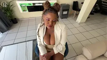 Desperate Ebony Slut Will Do Anything to Secure Her Spot