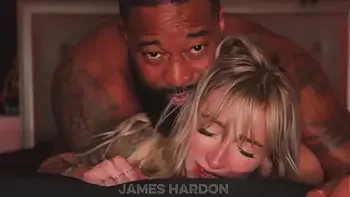 Hotwife blonde comes over for a breeding session bbc interracial