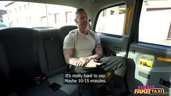 Female Fake Taxi - Cherry Candle redhead driver wet for muscles and big dick hot hardcore car sex