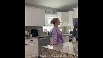 Blonde Hotwife cucks husband and takes creampie bbc