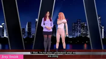 Jeny Smith and Astra decided to make a new SFW video for YouTube, but Astra had her own plans