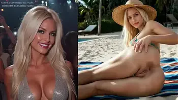 Good Girl Bad Girl Solo Splitscreen Compilation - Kaylee - (AI Generated)