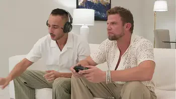 FREE Scene - Nympho Blonde Cherry Kiss Seduces Hung Neighbours Into A Frantic DP Fuck Fest GP3119