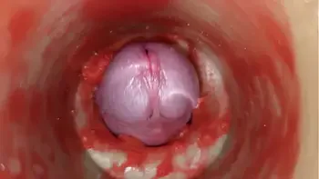 Cum without sperm. Excellent internal camera. 4K