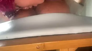 Marie daily came over to be a slut n puke on my dick