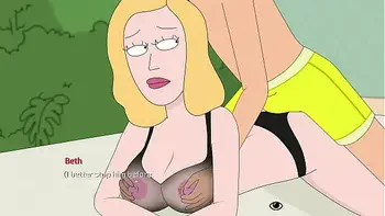 Rick and Morty:A Way Back Home (Family Pool Day) [60FPS][Ferdafs][No Commentary][Showcase] Beth, Morty, Summer, Morticia