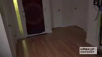 Hot young ebony babe gets destroyed by hookup hotshot