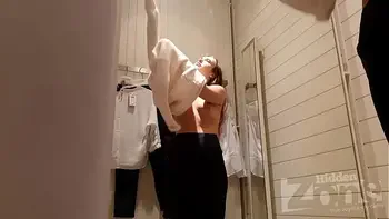 Peeping in the dressing room