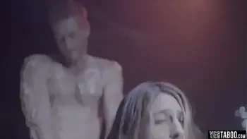 Couple taken by aliens for a live galactic sex show