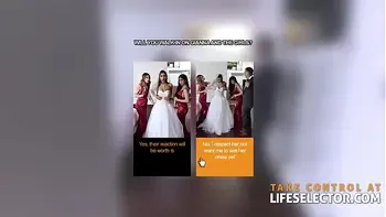 Amazing wedding fuck with Gianna Dior & Bridesmaids POV