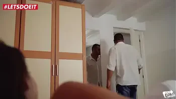 LETSDOEIT - #Amirah Adara - European Teen Caught By BF While Banging