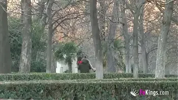 Hi, good man, I'm just divorced and I fuck anything. Care if I suck your cock right here in the park?