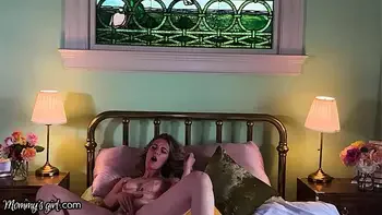 MommysGirl Hot MILF Gets A Masturbing Revelation From Her Stepdaughter On Remote