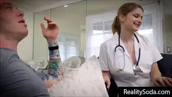 Nurse gives patient something a little extra