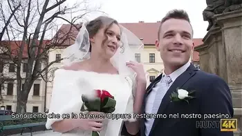 HUNT4K. Il diritto di scoparmela durante la prima notte era mio