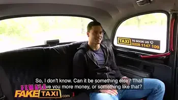 Female Fake Taxi Hot blonde sucks and fucks Czech cock in taxi