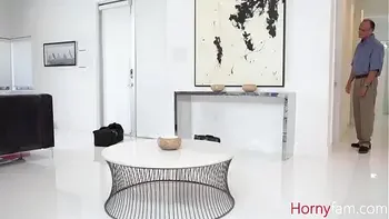 Stepmom stepson fuck after locking stepdad in the bathroom