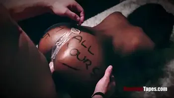 Ebony slut wants her master to have his way with her