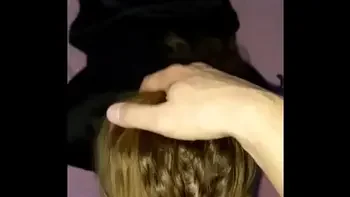 Blonde Teen Gives A Blowjob