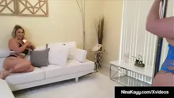 Nympho Kayy Tongue Fucks Big Butt Betty Bang!