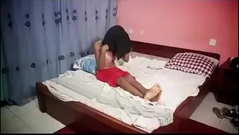 African Teen afraid of my big dick
