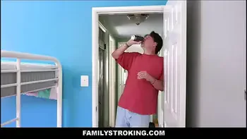 FamilyStroking.com - Young Blonde Teen Step By Step Dad After Getting In Trouble With step Mom