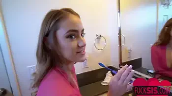 Kenzie Madison Gave Her Stepbro A QUICKIE