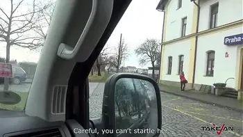 This Czech Babe's Ass Looks Perfect While She Grinds His Hard Cock