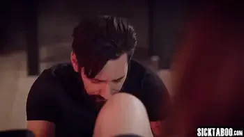 Hot teen fucked by a client in front of his wife