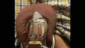 Caged spontaneous orgasm