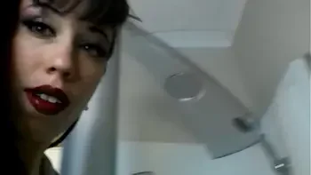 gets ready for work in front of her tiny boy and must find a hiding spot for him on her body