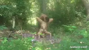 Amazing Acrobatic Sex Outdoors