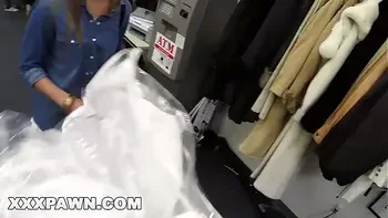 XXX PAWN - Bitter Bride Fucks Pawn Shop Owner After The Groom Cheats