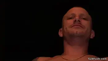 Big breasted blonde anal fucked bdsm