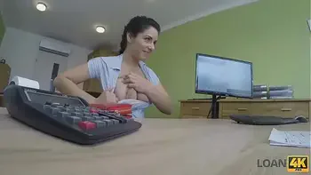 teen with big tits fucks for money