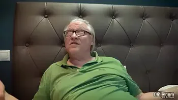 Big natural boobs teen gets fucked by grandpa