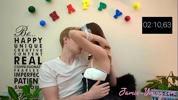 10 Minutes Make Out Challenge!! Jamie Young