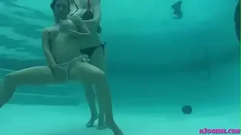 Wenona's underwater fantasy accomplished.