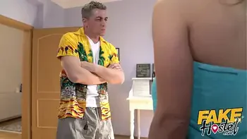 Fake Hostel Sweaty hot festival girls turn on landlord with their scent