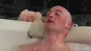 Big Tits Stepmom Reagan Foxx Fucks Her Stepson In The Bathtub