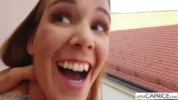 PUBLIC SEX ON THE ROOF FROM BRNO - littlecaprice.com