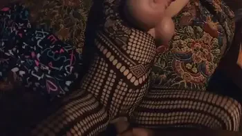 Busty Cougar loves to POV with young stepson