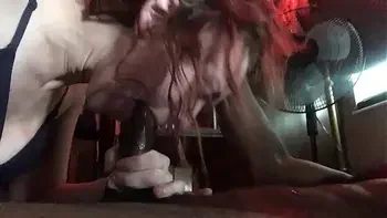 This slut can suck a dick so good