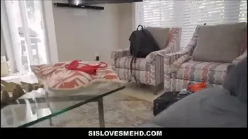 Teen Latina Stepsister Wants To Watch Stepbrother Fuck Her Hot Best Friend