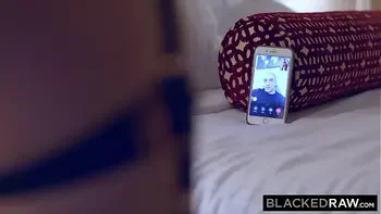 BLACKEDRAW Her husband set her up with a bull to watch them fuck