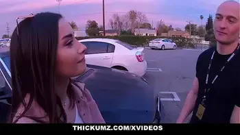 Thickumz - Sexy Vlogger Babe Aria Lee Flashes Big Booty In Public